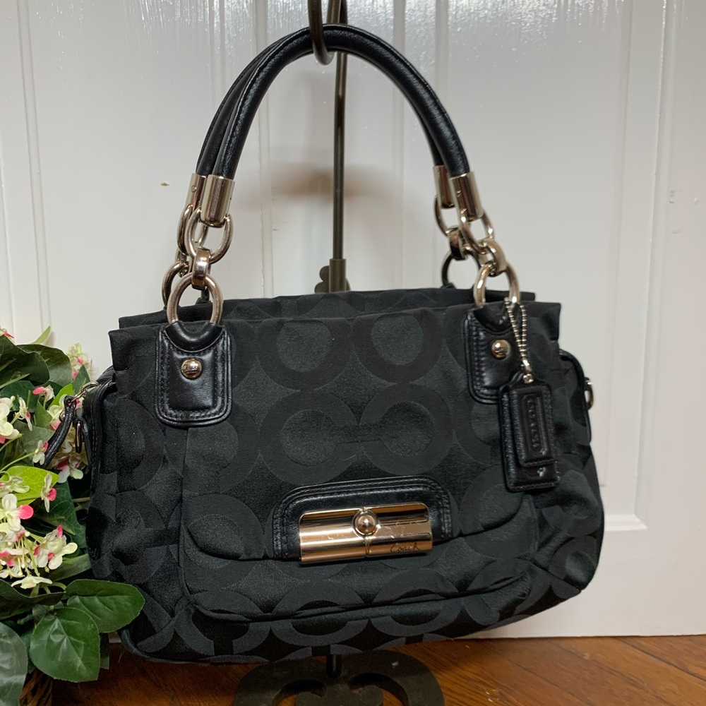 Rare Coach Kristen Satin Satchel